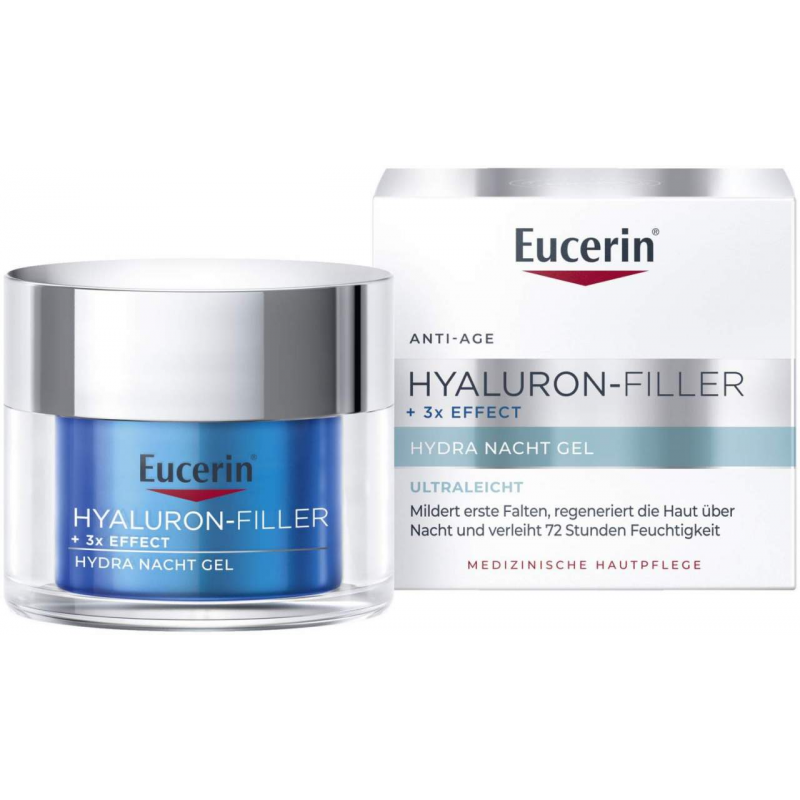 Eucerin Hyaluron-Filler Hydra Nacht Gel 50 ml