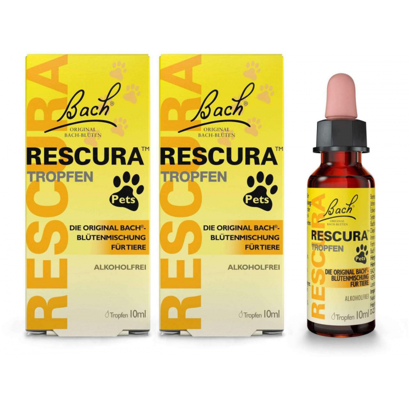 Bach Original Rescura Pets 2 x 10 ml Tropfen