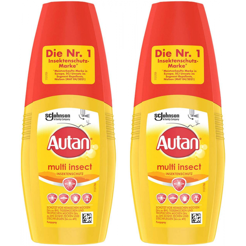 Autan Multi Insect Pumpspray 2 x 100 ml