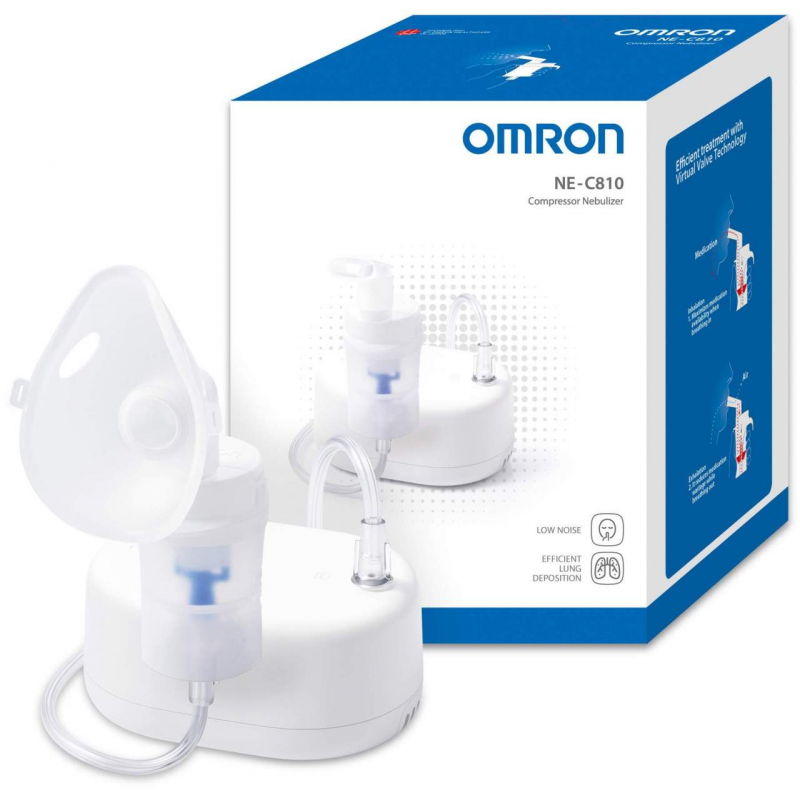 Omron Ne-C810 Kompressor-Inhalationsgerät 1 Stück