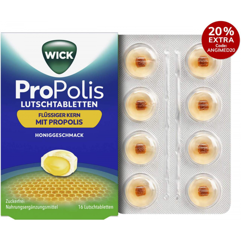 WICK ProPolis 16 Lutschtabletten
