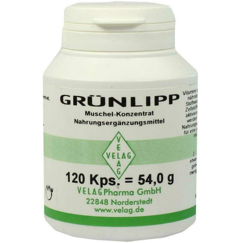 Grünlipp Muschel Konzentrat Kapseln