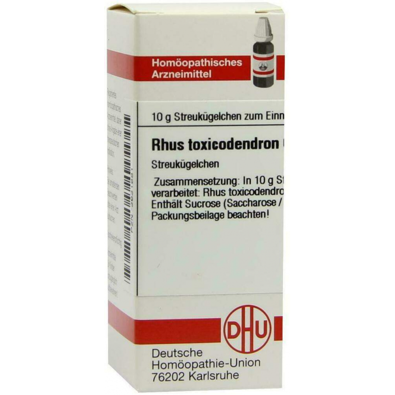 Dhu Rhus Toxicodendron C6 10 G Globuli
