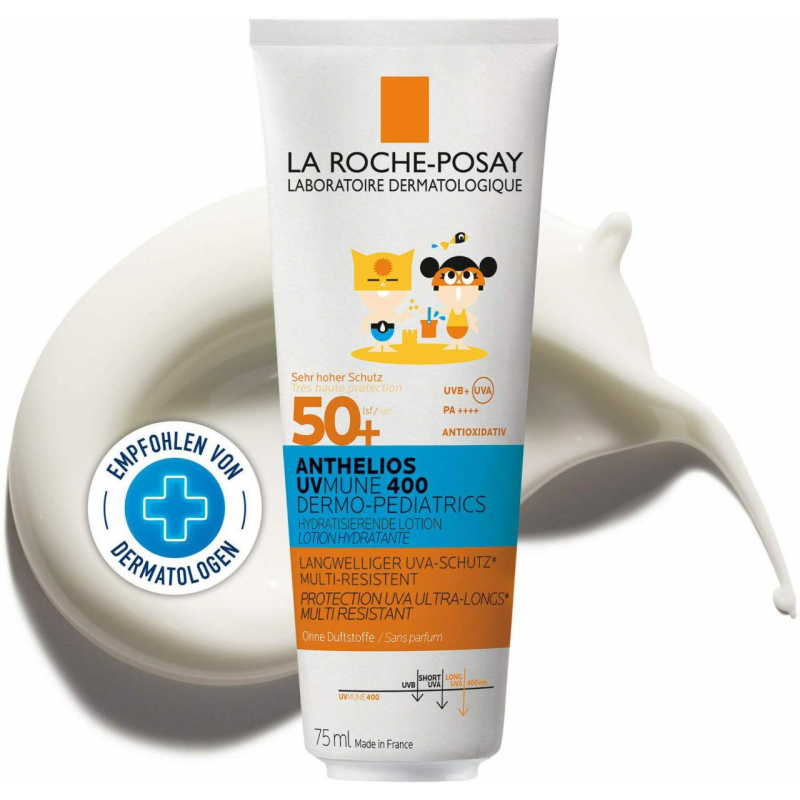 La Roche Posay Anthelios Dermo-Kids Hydratisierende Milch UVMune LSF50 75 ml