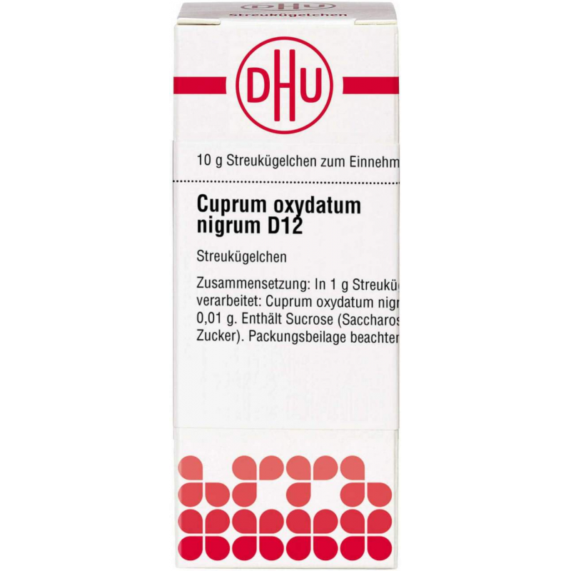 Dhu Cuprum Oxydatum Nigrum D12 Globuli 10 G