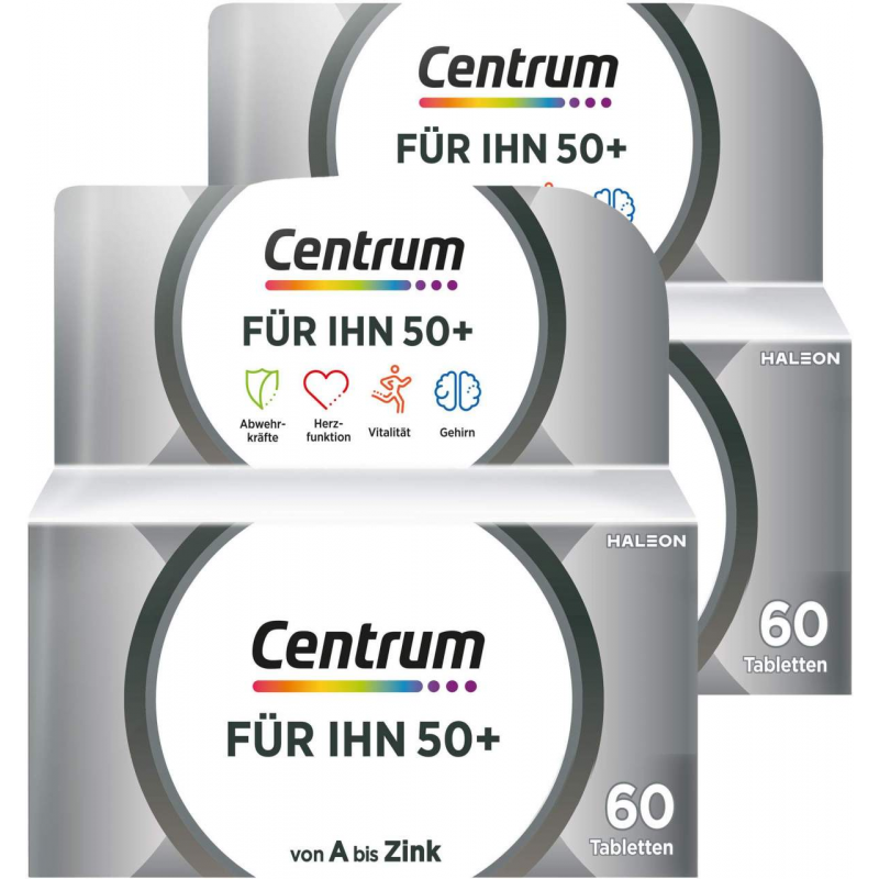 Centrum Für Ihn 50+ Capletten 2 x 60 Tabletten