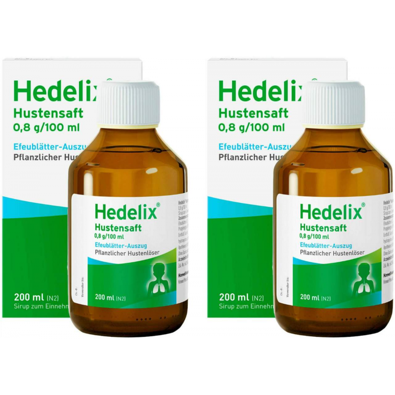 Hedelix Hustensaft 2 x 200 ml