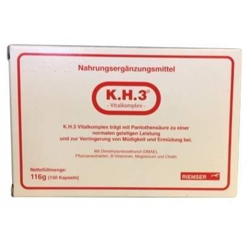 K.H.3 Vitalkomplex 150 Kapseln