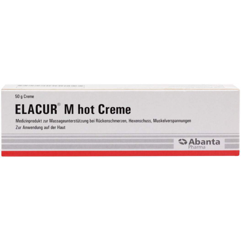 Elacur M Hot Creme 50 g Creme