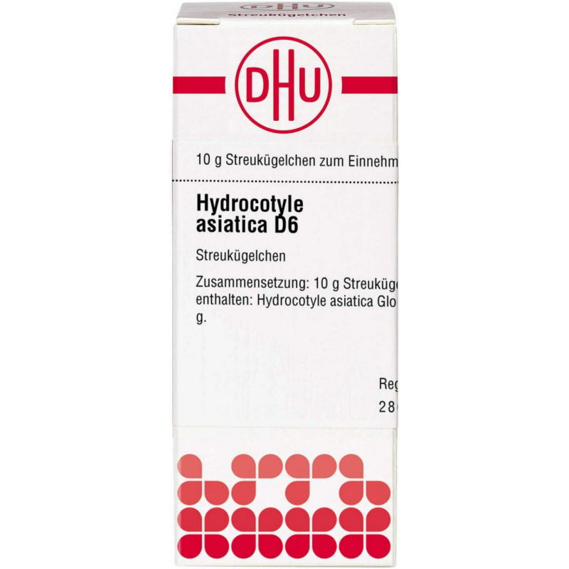 Dhu Hydrocotyle Asiatica D6 Globuli 10 G