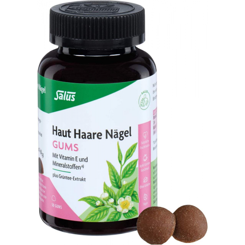 Haut-Haare-Nägel Gums 50 Stück