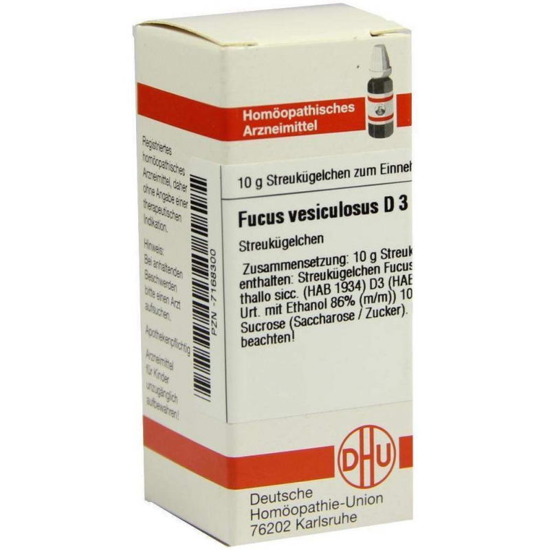 Dhu Fucus Vesiculosus D3 Globuli