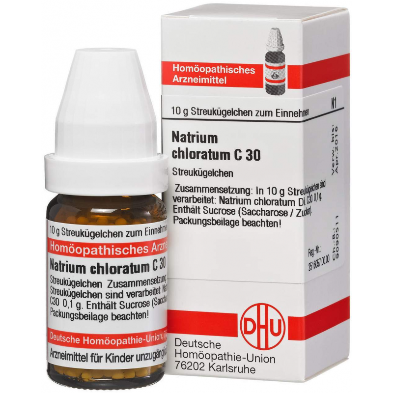 Dhu Natrium Chloratum C30 10 G Globuli