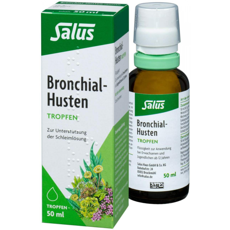 Bronchial Husten Tropfen Salus 50 ml Tropfen