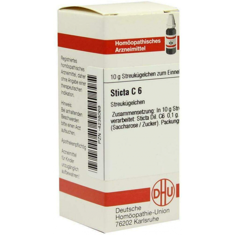 Dhu Sticta C6 10 G Globuli