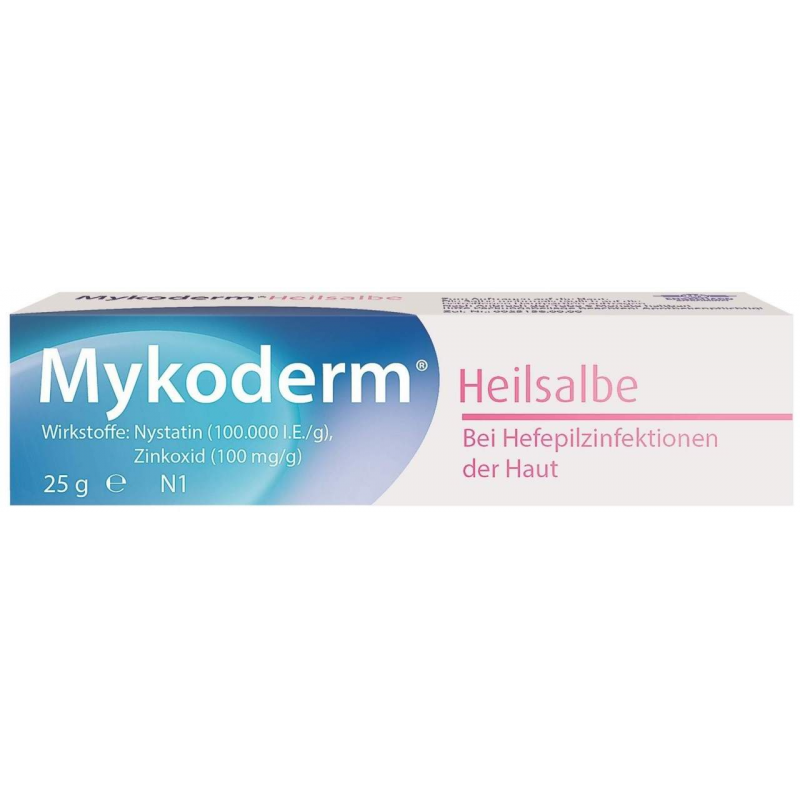 Mykoderm Heilsalbe Nystatin und Zinkoxid 25 g