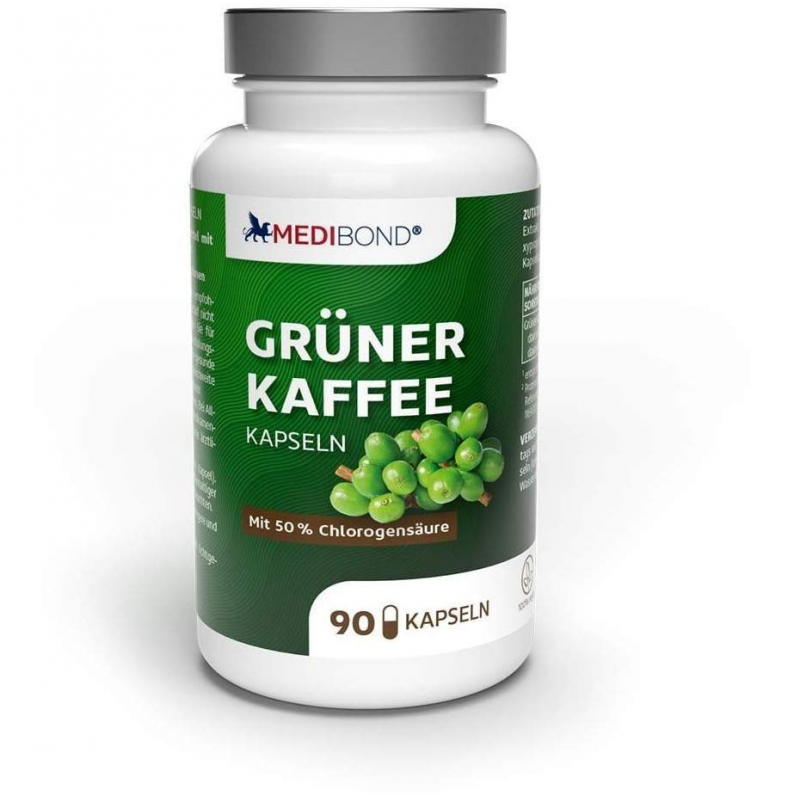 Grüner Kaffee Medibond 90 Kapseln