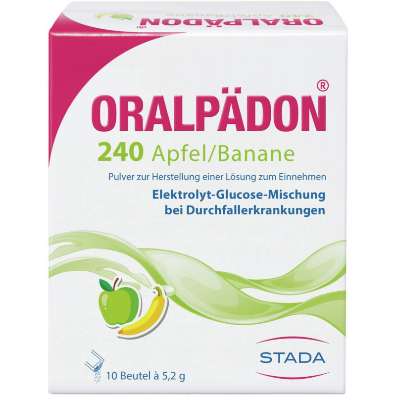 Oralpädon 240 Apfel, Banane 10 Beutel