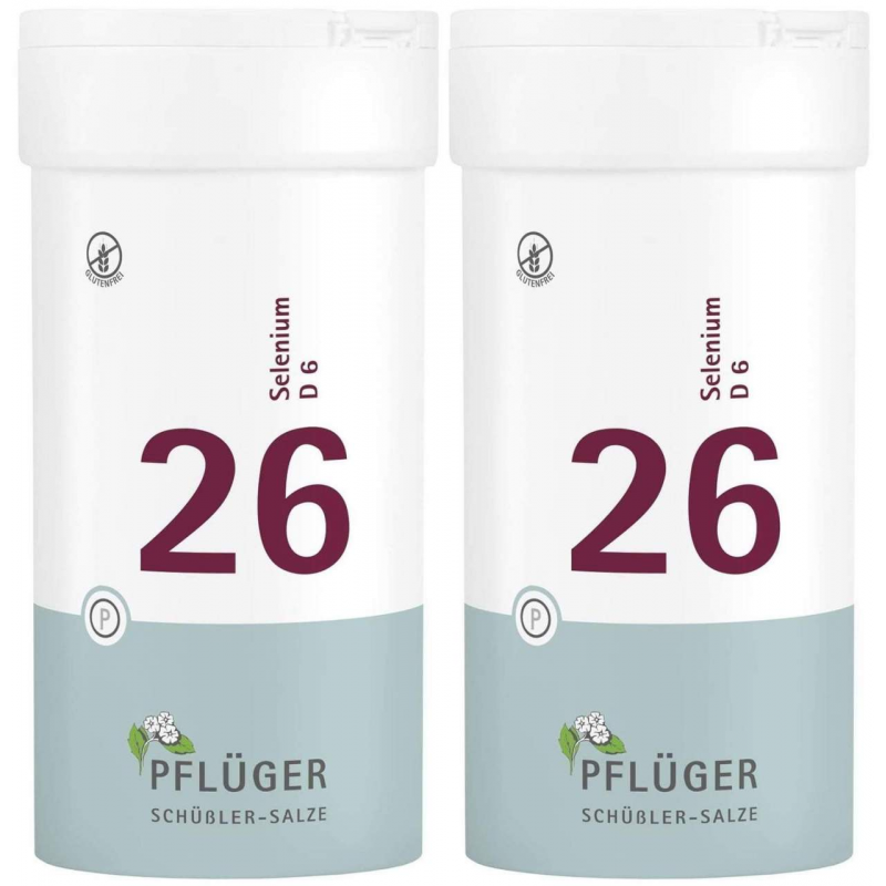 Biochemie Pflüger 26 Selenium D6 2 x 400 Tabletten