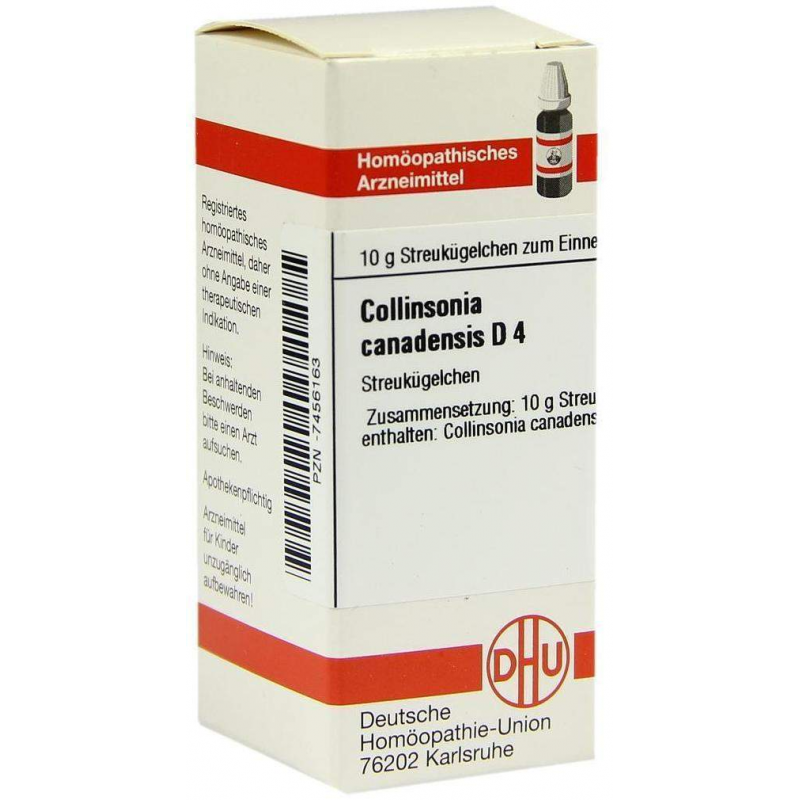 Dhu Collinsonia Canadensis D4 10 G Globuli