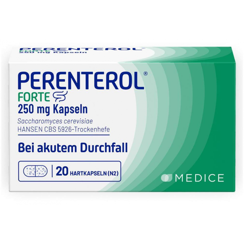 Perenterol forte 250 mg 20 Kapseln