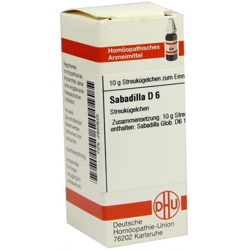 Dhu Sabadilla D6 10 G Globuli