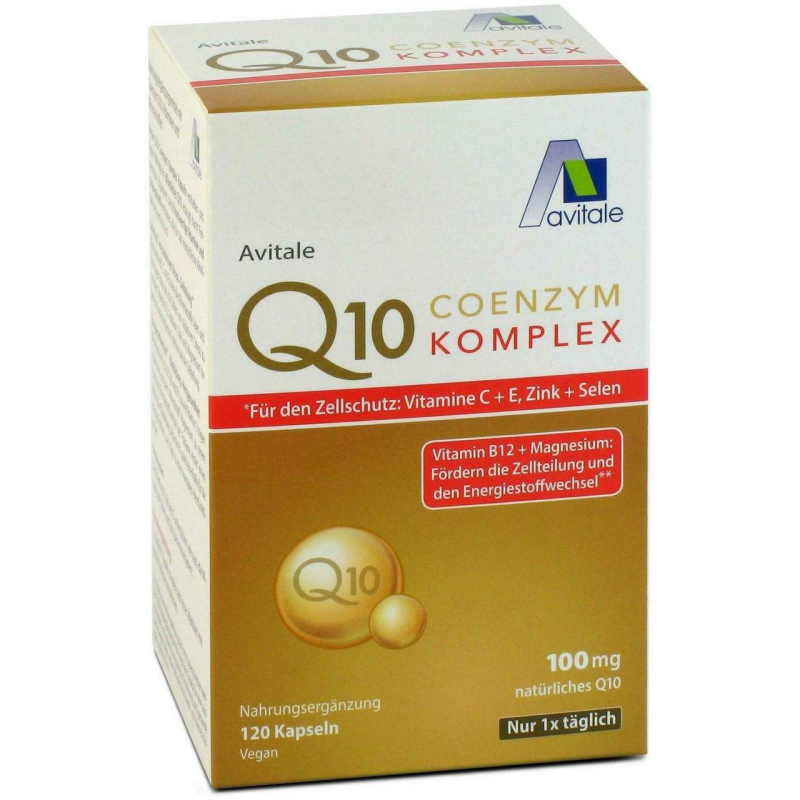 Avitale Q10 Coenzym Komplex 120 Kapseln