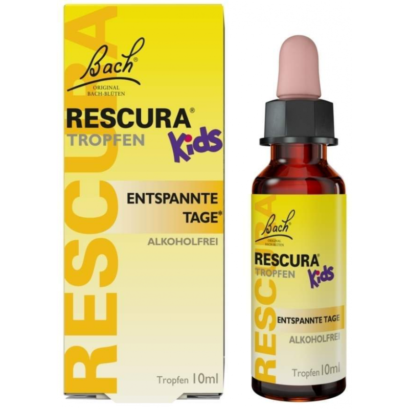 Bachblüten Rescura Kids Tropfen alkoholfrei 10 ml