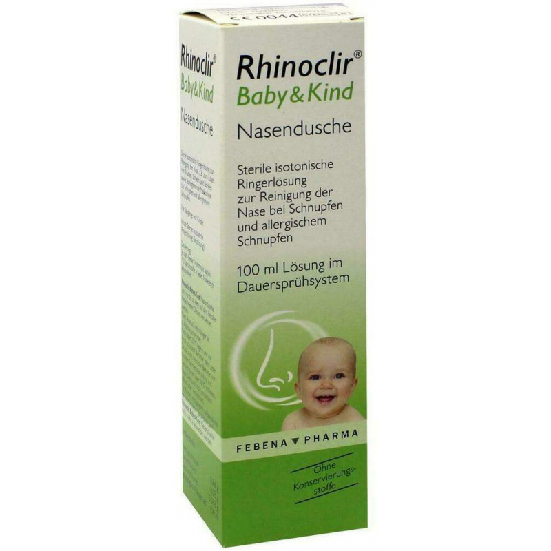 Rhinoclir Baby und Kind Nasendusche 100 ml Lösung