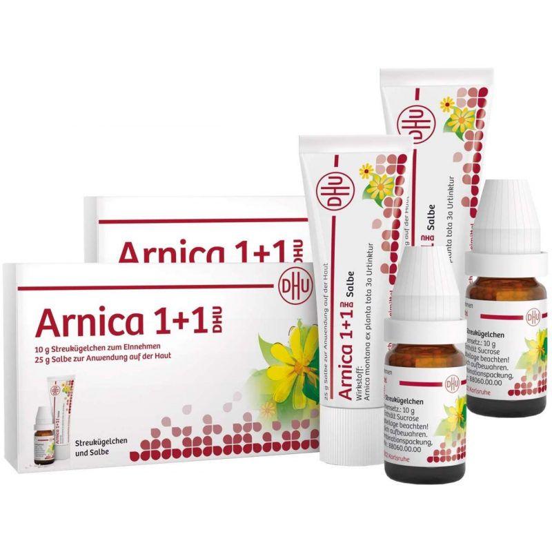 Arnica 1+1 DHU 2 x Kombipackung