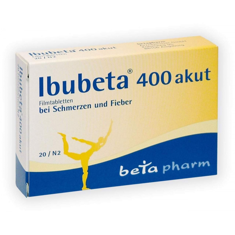 Ibubeta 400 akut 20 Filmtabletten