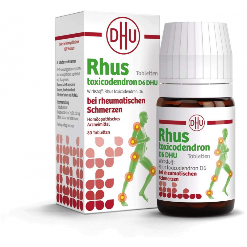 Rhus tox. D6 80 Tabletten DHU