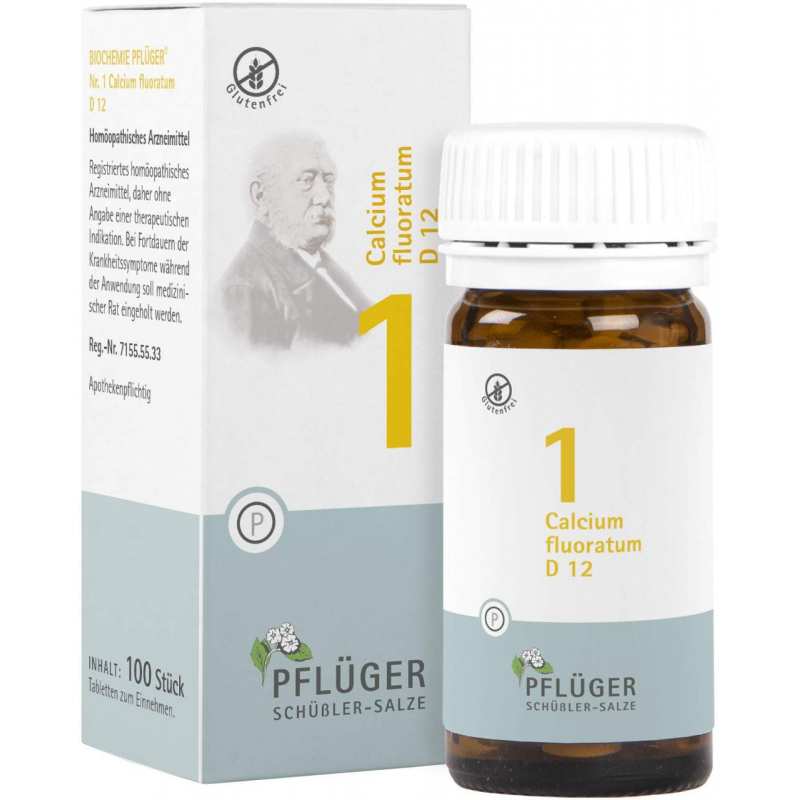 Biochemie Pflüger 1 Calcium Fluoratum D12 100 Tabletten