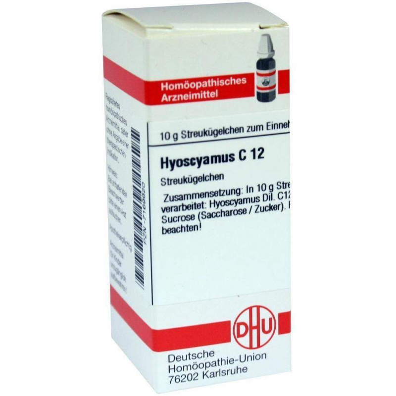 Dhu Hyoscyamus C12 Globuli