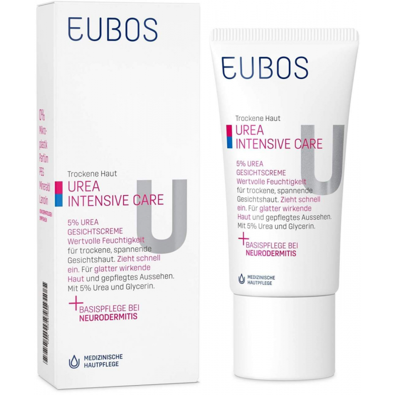 Eubos Trockene Haut Urea 5% 50 ml Gesichtscreme