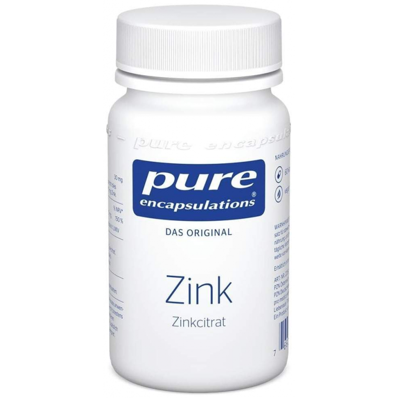 Pure Encapsulations Zink 60 Kapseln