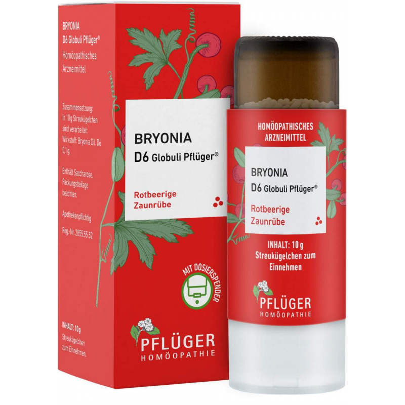 Bryonia D6 Globuli Pflüger 10 g