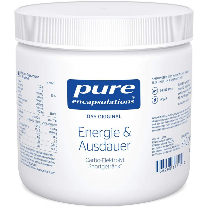 Pure Encapsulations Energie & Ausdauer 340 G Pulver