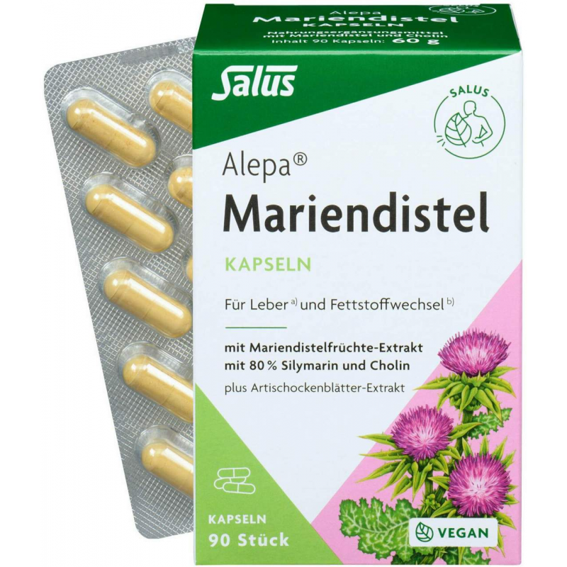 Salus Alepa Mariendistel 90 Kapseln