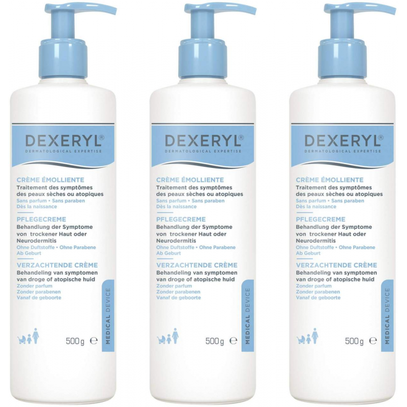 Dexeryl Creme 3 x 500g