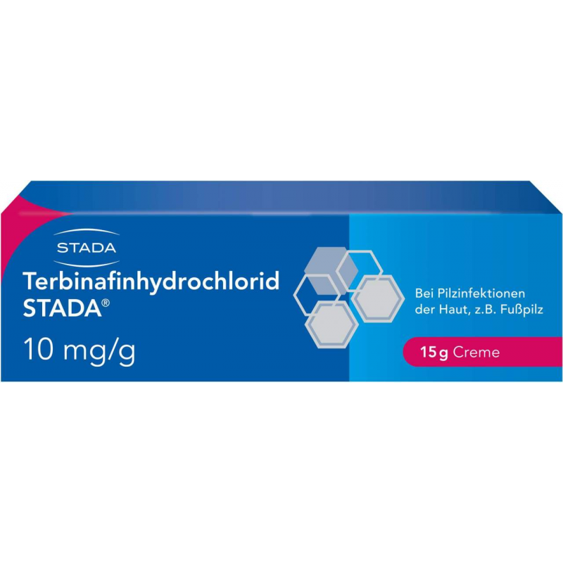 Terbinafin Hydrochlor.Stada 10mg Pro G 15 G Creme