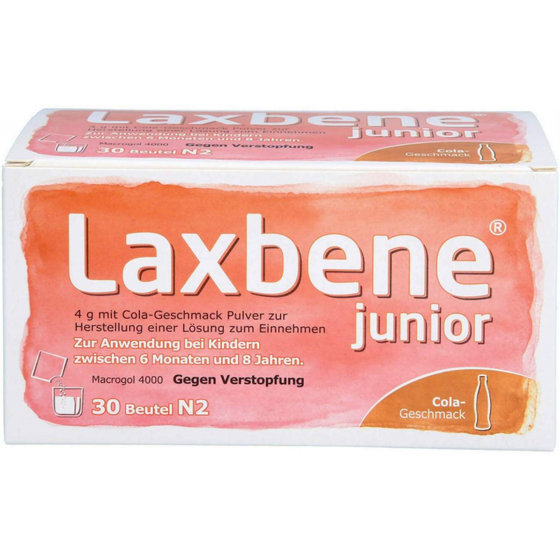 Laxbene junior Cola-Geschmack 30 x 4 g Pulver