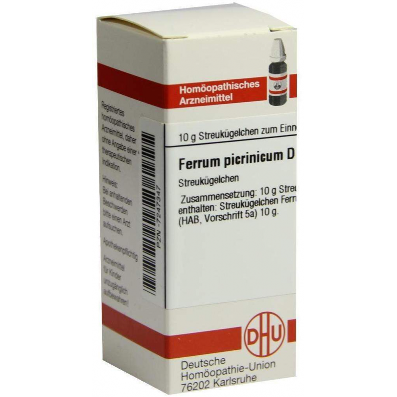 Dhu Ferrum Picrinicum D12 10 G Globuli
