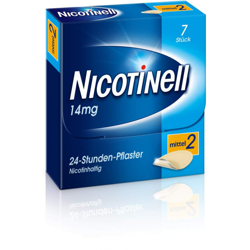 Nicotinell 14 mg 24-Stunden-Pflaster 7 Stück