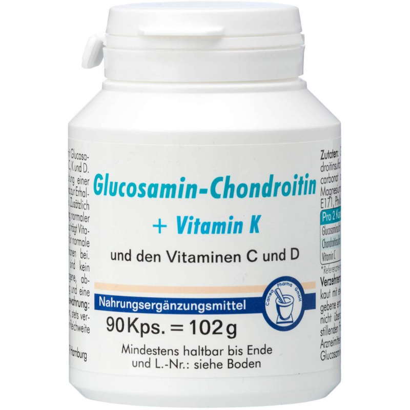 Glucosamin Chondroitin + Vitamin K Kapseln 90 Kapseln