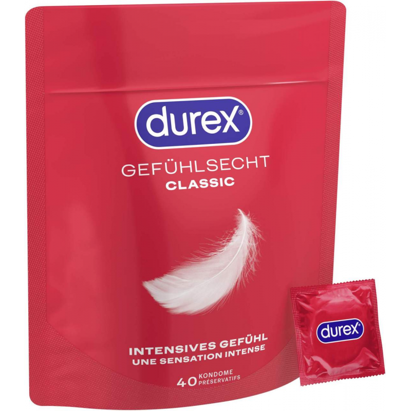 Durex Gefühlsecht classic Kondome 40 Stück