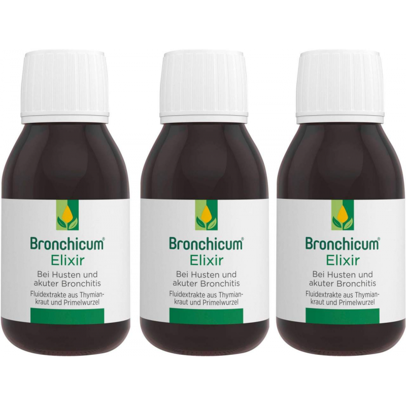 Bronchicum Elixir 3 x 100 ml