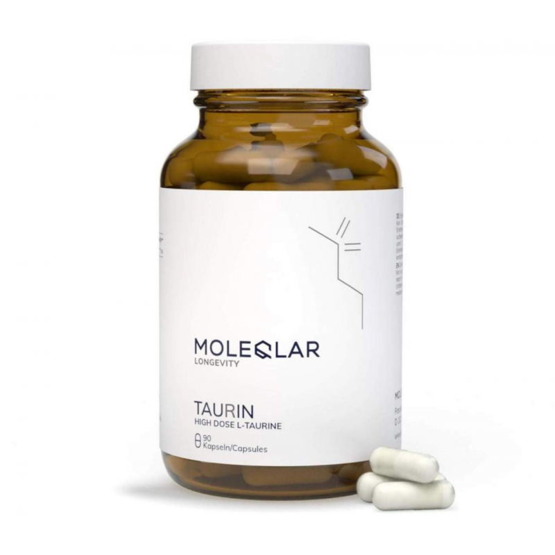 MoleQlar Taurin high Dose L-Taurine 90 Kapseln