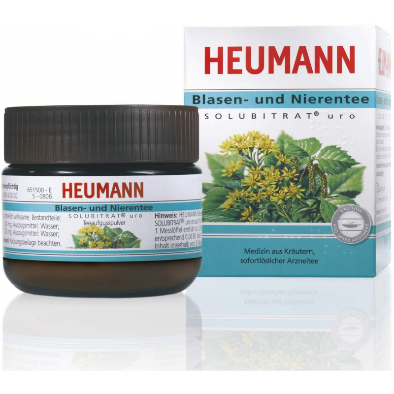 Heumann Blasen und Nierentee Solubritat uro 30 g Instanttee