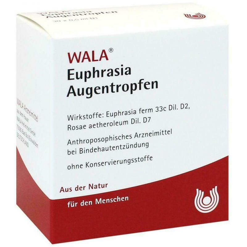 Wala Euphrasia Augentropfen 30 x 0,5 ml